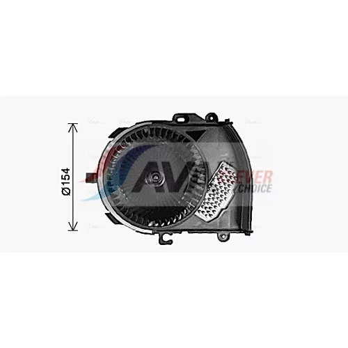 Vnútorný ventilátor AVA QUALITY COOLING PE8560