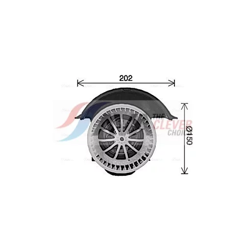 Vnútorný ventilátor AVA QUALITY COOLING VN8409