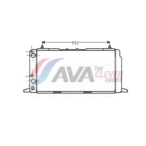 Chladič motora AI2091 (AVA QUALITY COOLING)