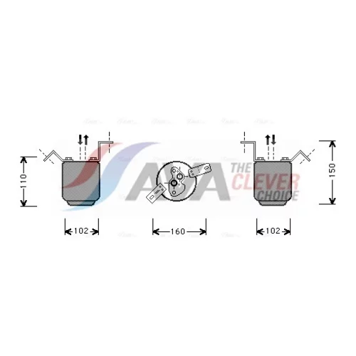 vysúšač klimatizácie AVA QUALITY COOLING BWD225