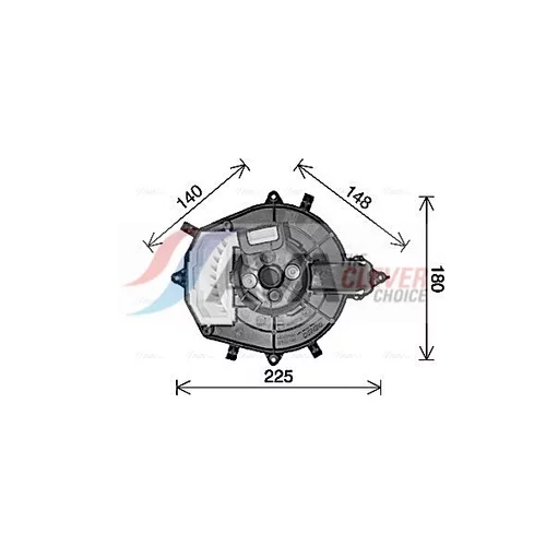 Vnútorný ventilátor CN8316 (AVA QUALITY COOLING) - obr. 2