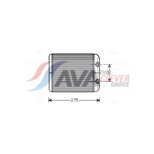 Výmenník tepla vnútorného kúrenia AVA QUALITY COOLING VNA6301