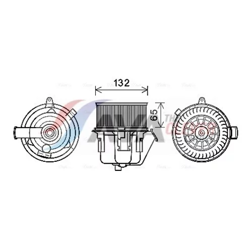 Vnútorný ventilátor AVA QUALITY COOLING CN8297