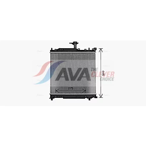 Chladič motora AVA QUALITY COOLING SZ2162