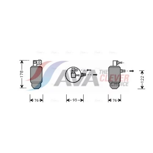 vysúšač klimatizácie AVA QUALITY COOLING CND164