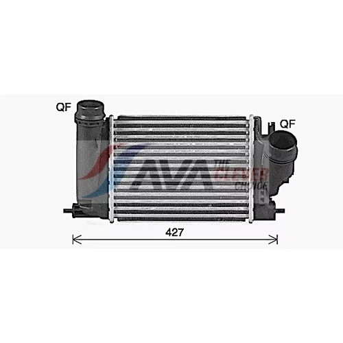 Chladič plniaceho vzduchu DN4469 (AVA QUALITY COOLING) - obr. 1