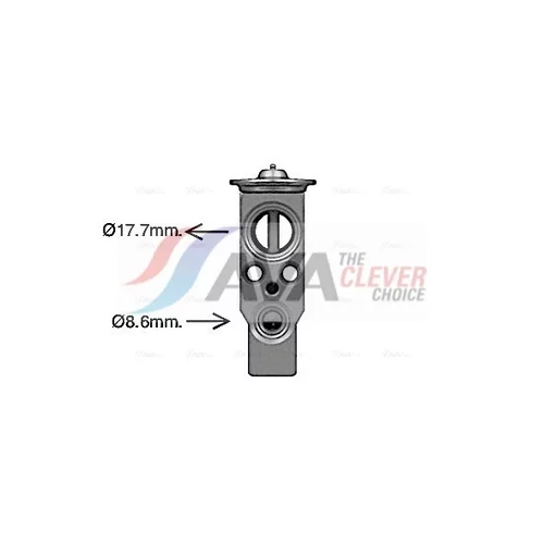 Expanzný ventil klimatizácie FT1479 (AVA QUALITY COOLING) - obr. 2