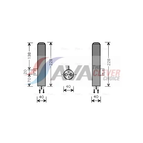 vysúšač klimatizácie AVA QUALITY COOLING HYD193