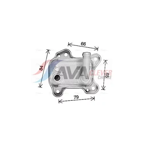 Chladič motorového oleja OL3716 (AVA QUALITY COOLING) - obr. 2
