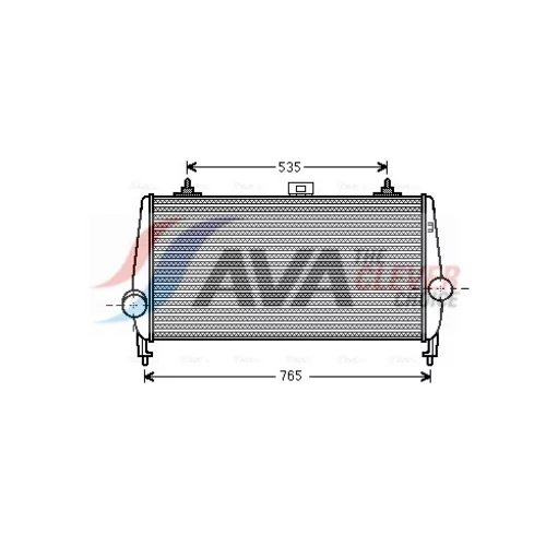Chladič plniaceho vzduchu AVA QUALITY COOLING PEA4338