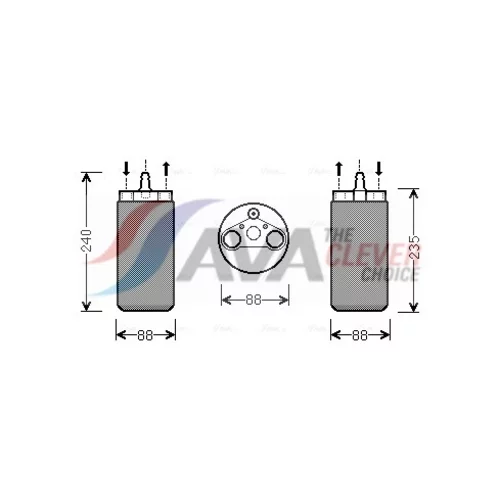vysúšač klimatizácie AVA QUALITY COOLING RTD453