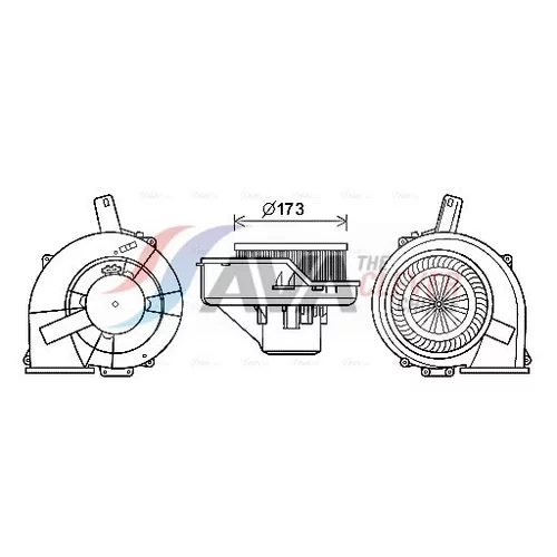 Vnútorný ventilátor AVA QUALITY COOLING ST8047