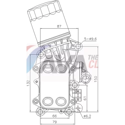 Chladič motorového oleja AVA QUALITY COOLING VN3468H