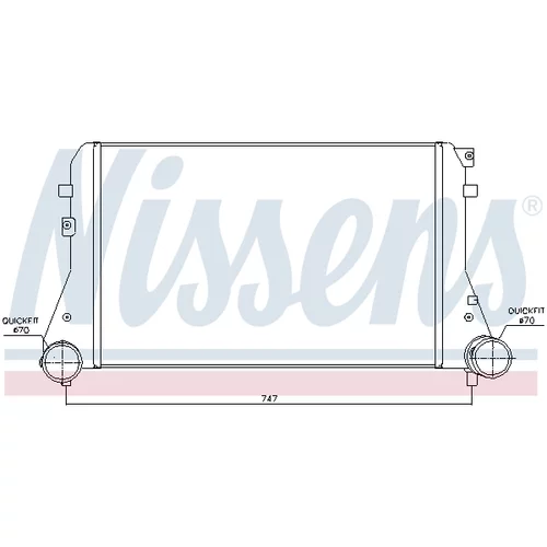 Chladič plniaceho vzduchu VNA4227 (AVA QUALITY COOLING) - obr. 1