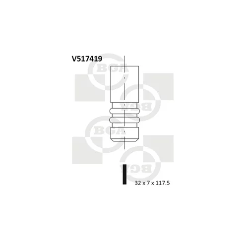 Nasávací ventil V517419 /BGA/