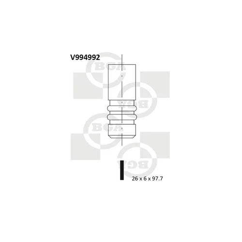 Nasávací ventil BGA V994992