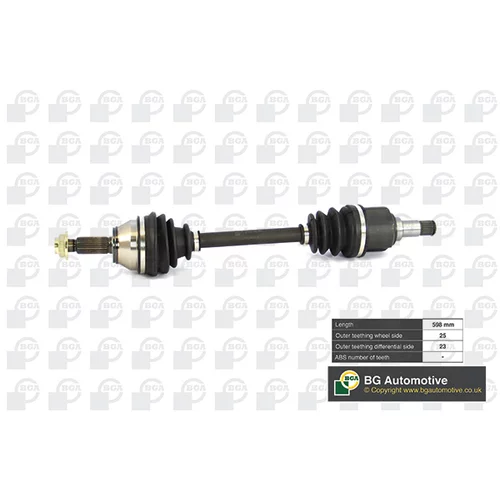 Hnací hriadeľ BGA DS2314L