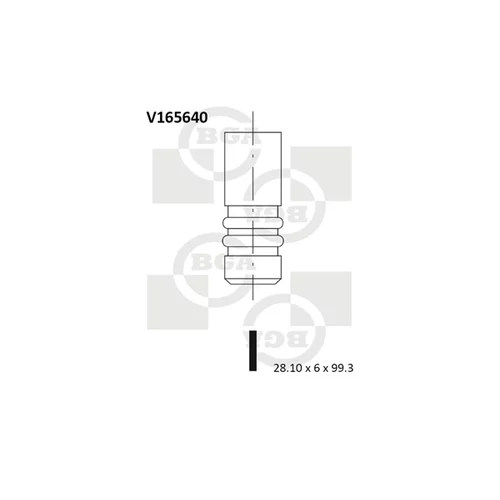 Nasávací ventil BGA V165640