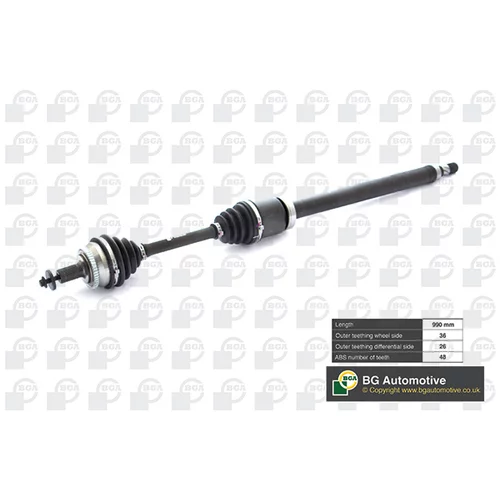 Hnací hriadeľ BGA DS9706RA