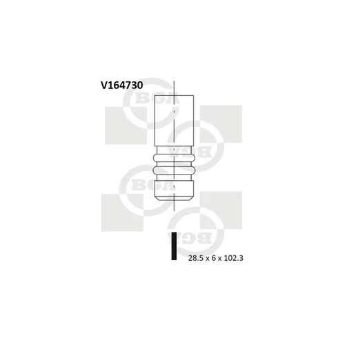 Nasávací ventil BGA V164730