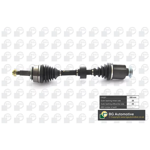 Hnací hriadeľ BGA DS2519R