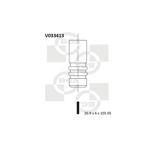 Nasávací ventil BGA V033413