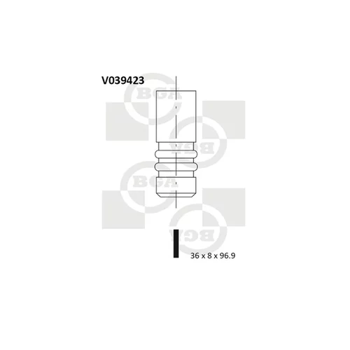 Nasávací ventil BGA V039423