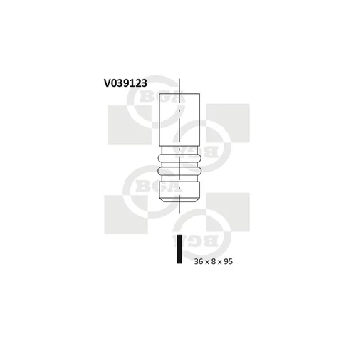 Nasávací ventil BGA V039123