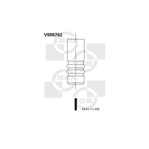 Nasávací ventil BGA V998762