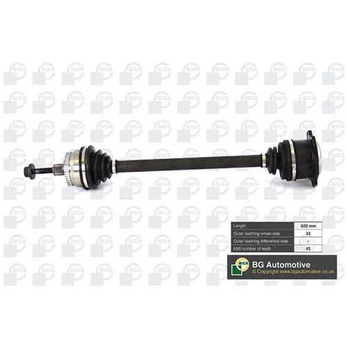 Hnací hriadeľ BGA DS9622RA