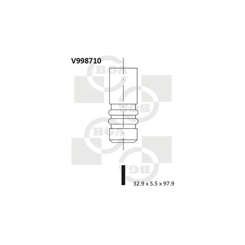 Nasávací ventil BGA V998710