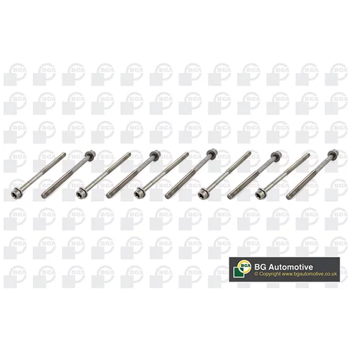 Sada skrutiek hlavy valcov BGA BK1402