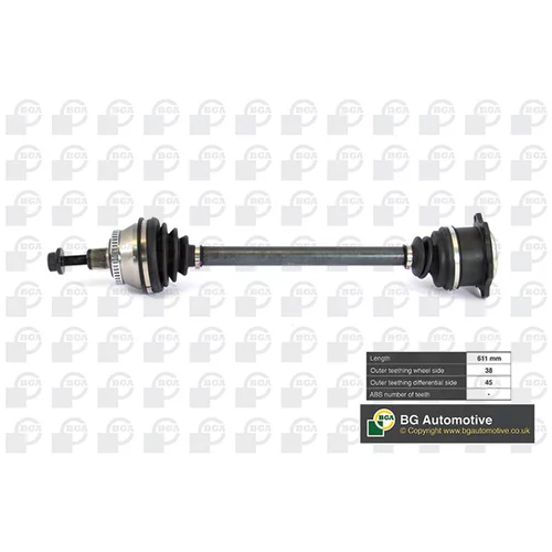 Hnací hriadeľ BGA DS9621LA