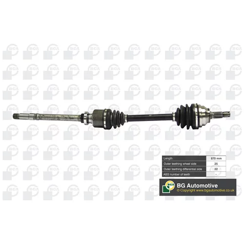 Hnací hriadeľ BGA DS1408R