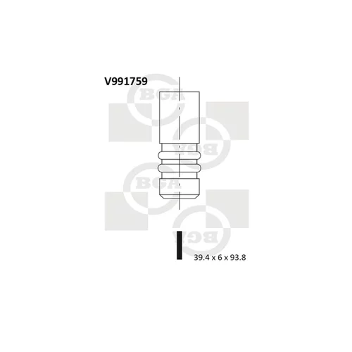 Nasávací ventil BGA V991759