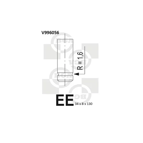 Výfukový ventil BGA V996056
