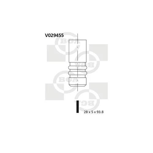 Nasávací ventil BGA V029455