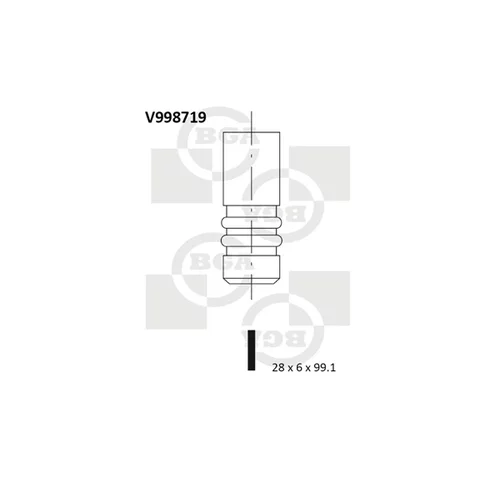 Výfukový ventil BGA V998719