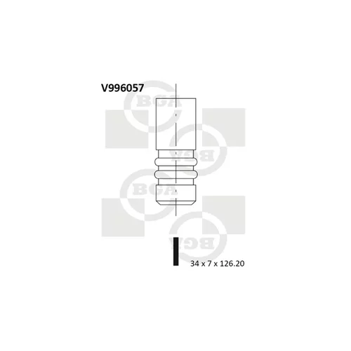 Nasávací ventil BGA V996057