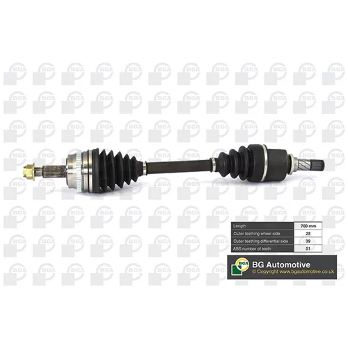 Hnací hriadeľ BGA DS9528L