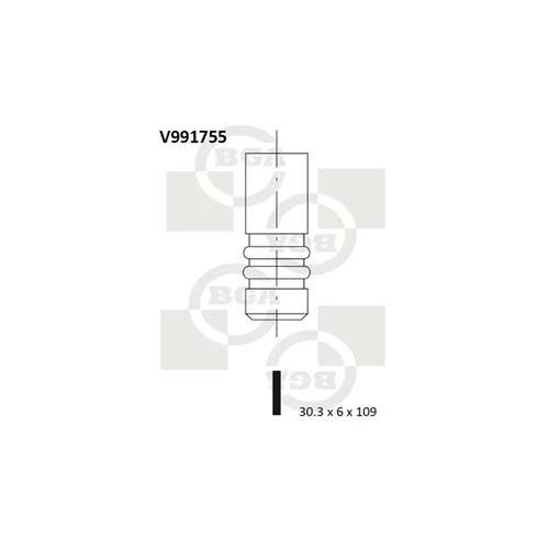 Nasávací ventil BGA V991755
