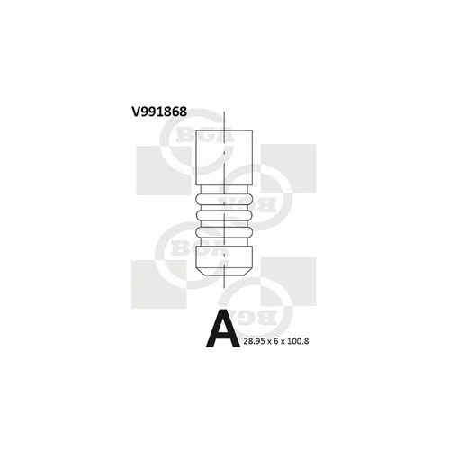 Výfukový ventil BGA V991868