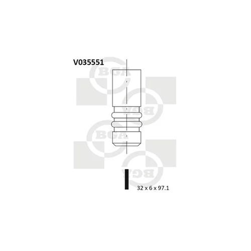Nasávací ventil BGA V035551