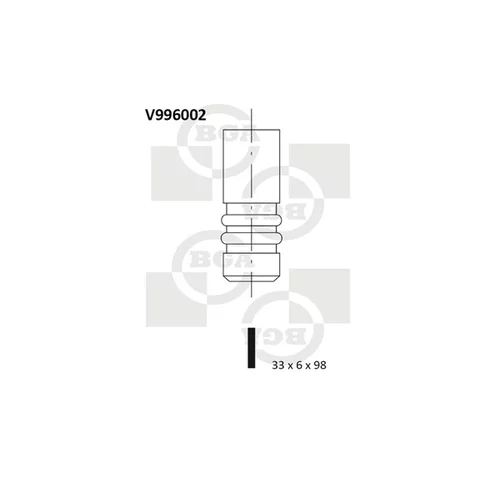 Nasávací ventil BGA V996002