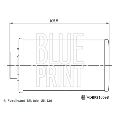 Hydraulický filter automatickej prevodovky ADBP210098 (BLUE PRINT) - obr. 1