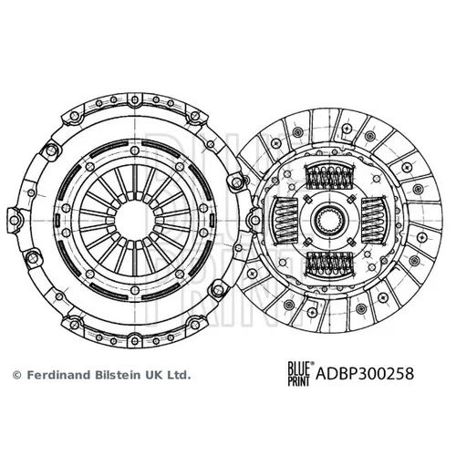 Spojková sada BLUE PRINT ADBP300258