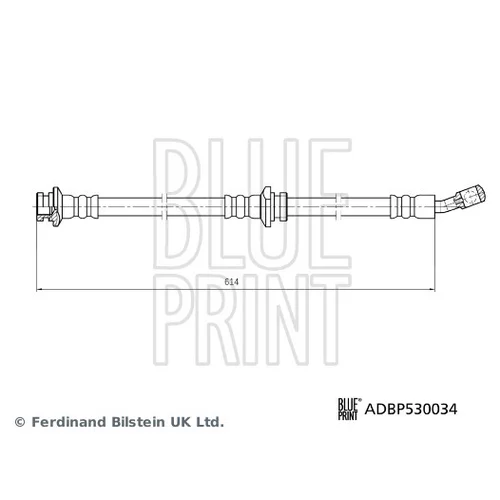 Brzdová hadica ADBP530034 (BLUE PRINT) - obr. 1