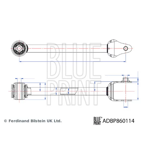Rameno zavesenia kolies ADBP860114 (BLUE PRINT) - obr. 2