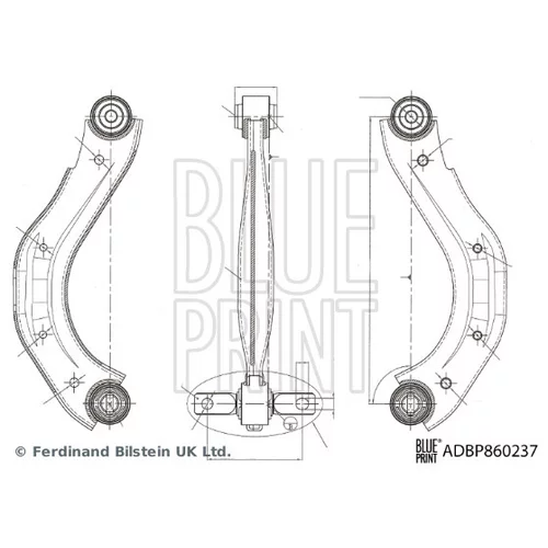 Rameno zavesenia kolies BLUE PRINT ADBP860237