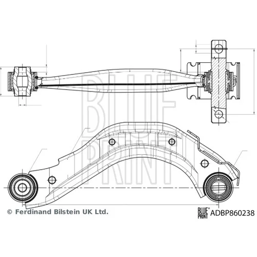 Rameno zavesenia kolies BLUE PRINT ADBP860238